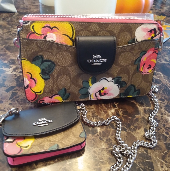 Coach cross body and coin bag - Picture 11 of 11